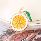 Lemon Fruit Brooch